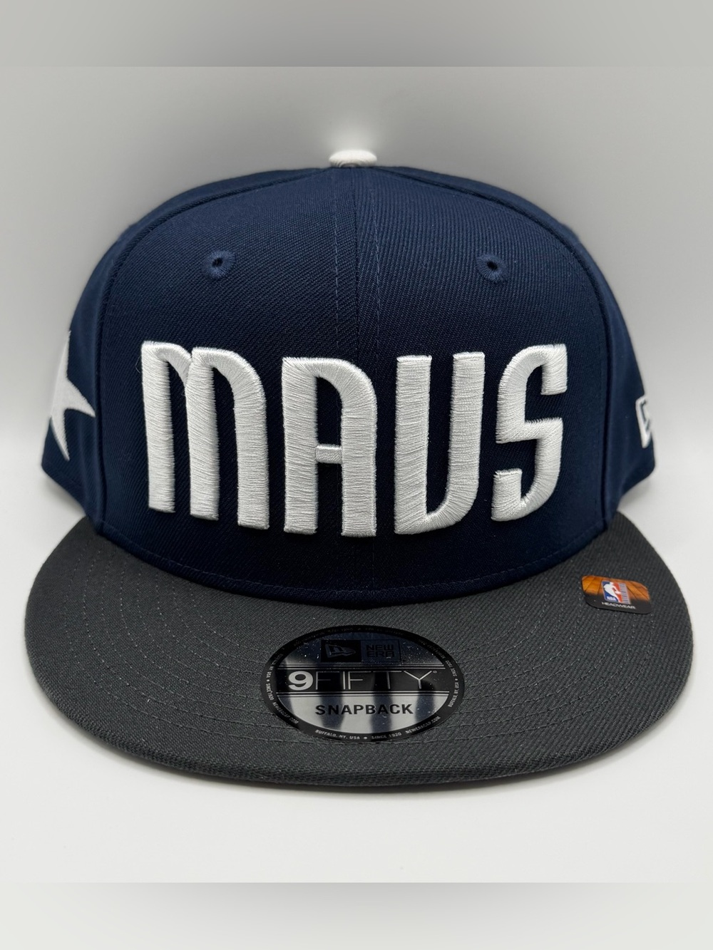 Dallas Mavericks Jersey Hook Statement Edition New Era 9FIFTY Snapback Blue Hat
